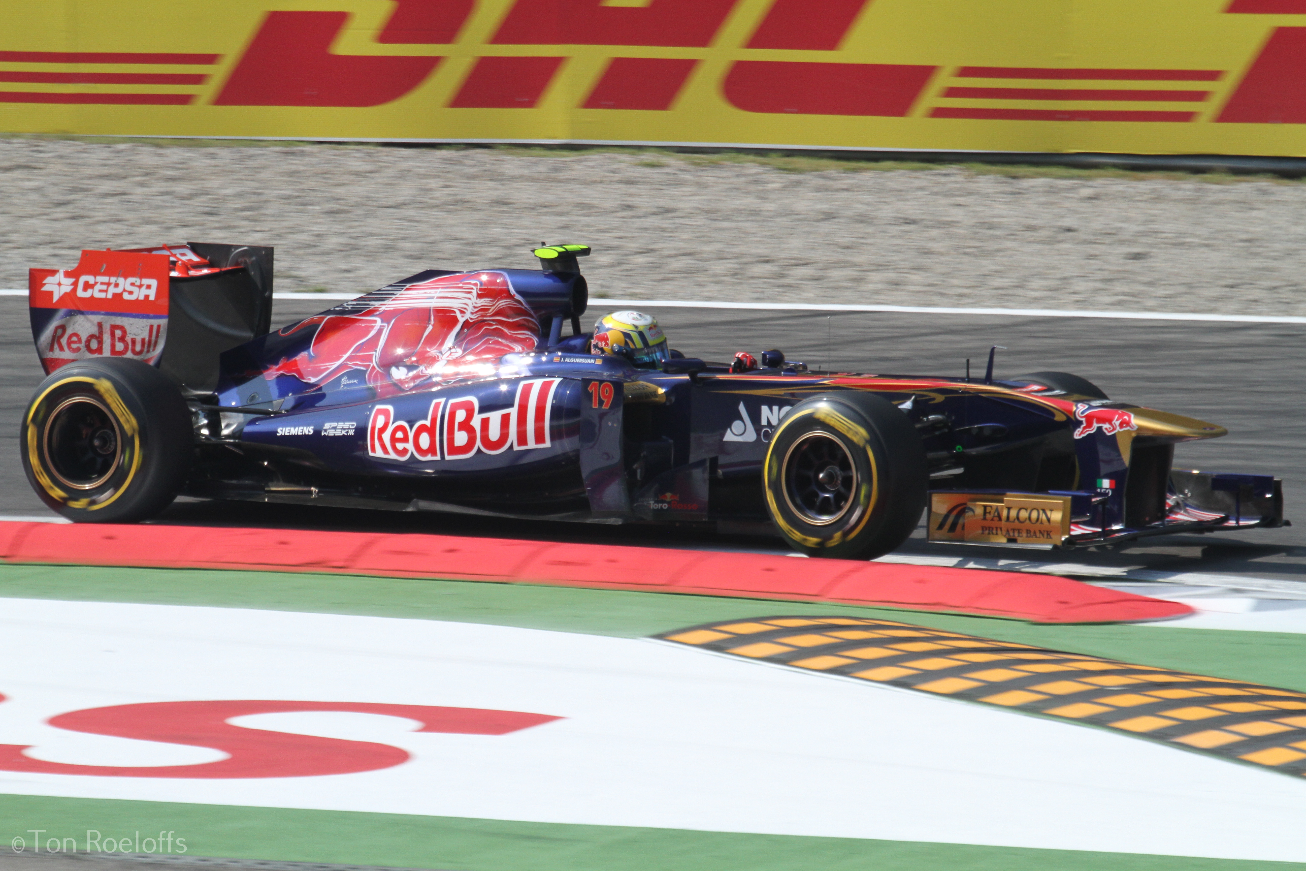 Vettel verremt zich